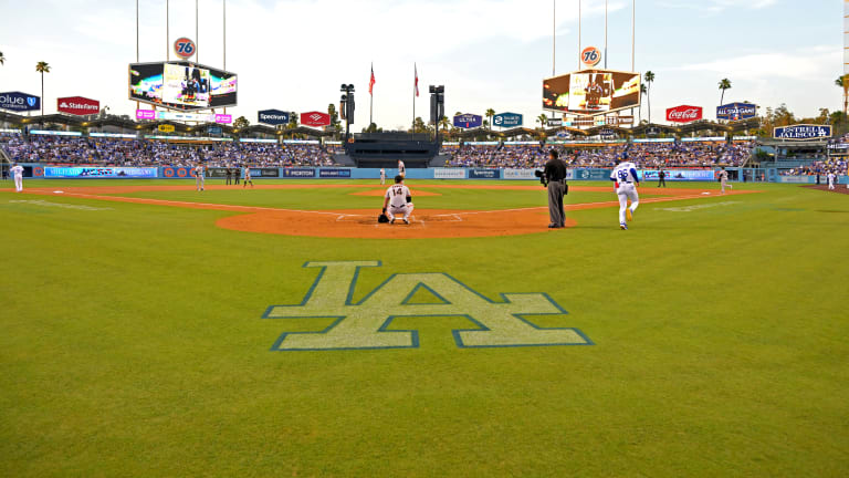 Billie Eilish Wears Air Jordans at Dodgers Game